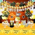 thumbnail image 4 of Hegbolke First Birthday Party Decorations Kits, 9.84 x 8.86 x 2.95 in Cardboard Honey Bee, 4 of 7