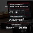 thumbnail image 4 of M-Audio MTRACKDUO 2 Channel USB Audio Interface with with 2 Mic-Line-Instrument Inputs, Phantom Power, USB Bus Power & Bundled Software, Black, 4 of 8