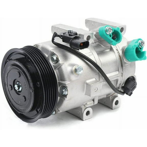 DENEST Air Conditioner Compressor, AC A/C Compressor with Clutch for 2012-2014 Hyundai Sonata 2012-2015 Kia Optima 2.0L 2.4L