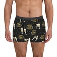 thumbnail image 1 of Fotbe Happy New Year Calzoncillos Tipo Boxer con Bolsa de Soporte Total para Hombre, X-Temp Fresco, Transpirable y de Secado Rápido-Large, 1 of 5