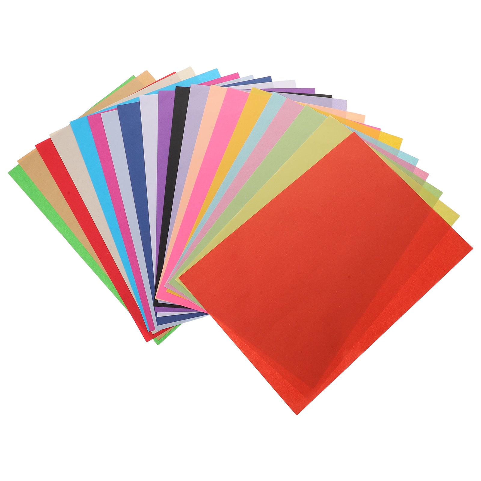 ELAYARD 200-Piece Assorted Color Double-Sided Origami Paper Bulk Set for Crafts Projects Party Decor Kids Art