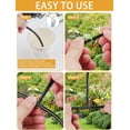 thumbnail image 3 of Sistemas de riego que no requieren mantenimiento, conectores de púas anticorrosión para mangueras de agua, riego por goteo simplificado, fácil de instalar, material duradero que resiste el desgaste,, 3 of 5