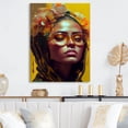 thumbnail image 2 of Designart Stylish Arabic Woman With Floral Hijab VIII Canvas Wall Art, 2 of 5