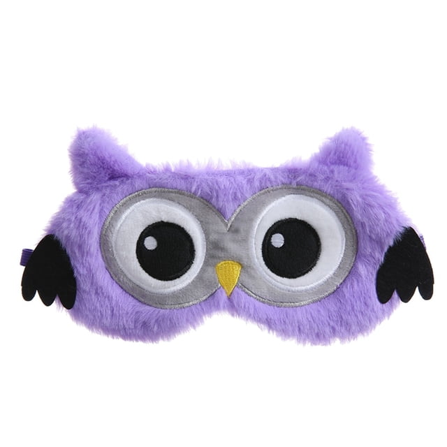 Up to 65% Off SMihono Sleep Eye Mask Cartoons Travel Shade Nap Cover Blindfold Padded Shade Cover