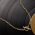 thumbnail image 2 of Ross-Simons 3mm 10kt Yellow Gold Paper Clip Link Necklace, Women's, Adult, 2 of 6