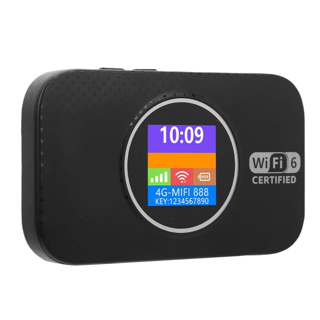 Enrutador WiFi Móvil 4g 4G LTE, WiFi Sin Bloqueo, 6 Ranura SIM De 300Mbps, Dispositivo De Punto De Acceso Portátil Para Viajes De Acampada