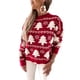 thumbnail image 3 of Suéter Navideño Vintage para Mujer, Divertido, Grandes, Festivo, , de Punto Rojo S, 3 of 9