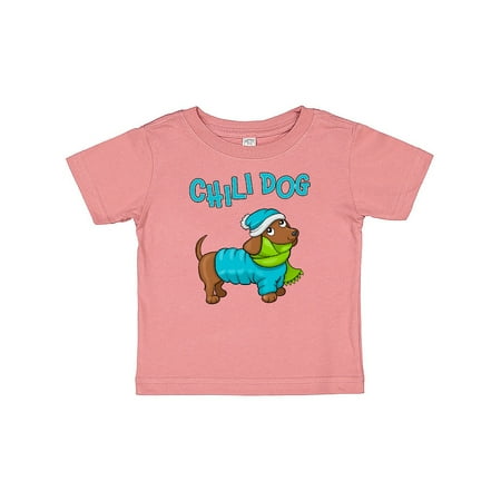 

Inktastic Chili Dog- cute dachshund Gift Baby Boy or Baby Girl T-Shirt