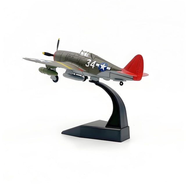 Maqueta de Avión Estatuilla Coleccionable Decorativa para Escritorio Fabricada en Aleación y Pp Adecuada para Amantes de la Aviación Hogar Oficin