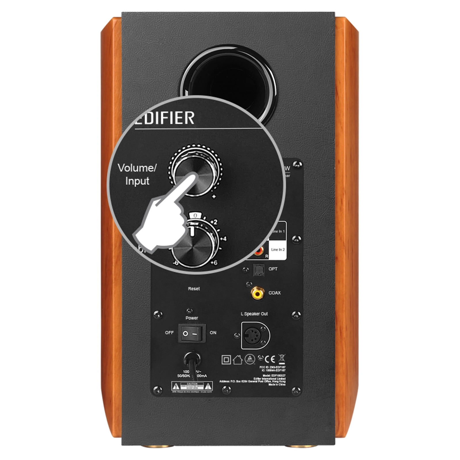 Restored Edifier S1000W WiFi Audiophile Active Bookshelf 2.0 Speakers - Pair (Refurbished)