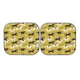 thumbnail image 5 of Lsque Horsemen In Horseraces 2 PCS Windshield Sun Shade | CarFoldable Window Covers | Car Accessories Reflect UV for Universal Cars SUV Truck | Large, 5 of 7