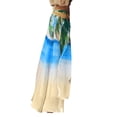 thumbnail image 2 of Faldas de playa para mujer Faldas de verano con abertura irregular de cintura alta estampadas Abanopi 2XL, 2 of 7
