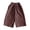 Coffee, variant on JFOPQVSM Cotton and Linen Long Pants Toddlers and Baby Girls' Wide Leg Pull-on Pant (6M-6Y)