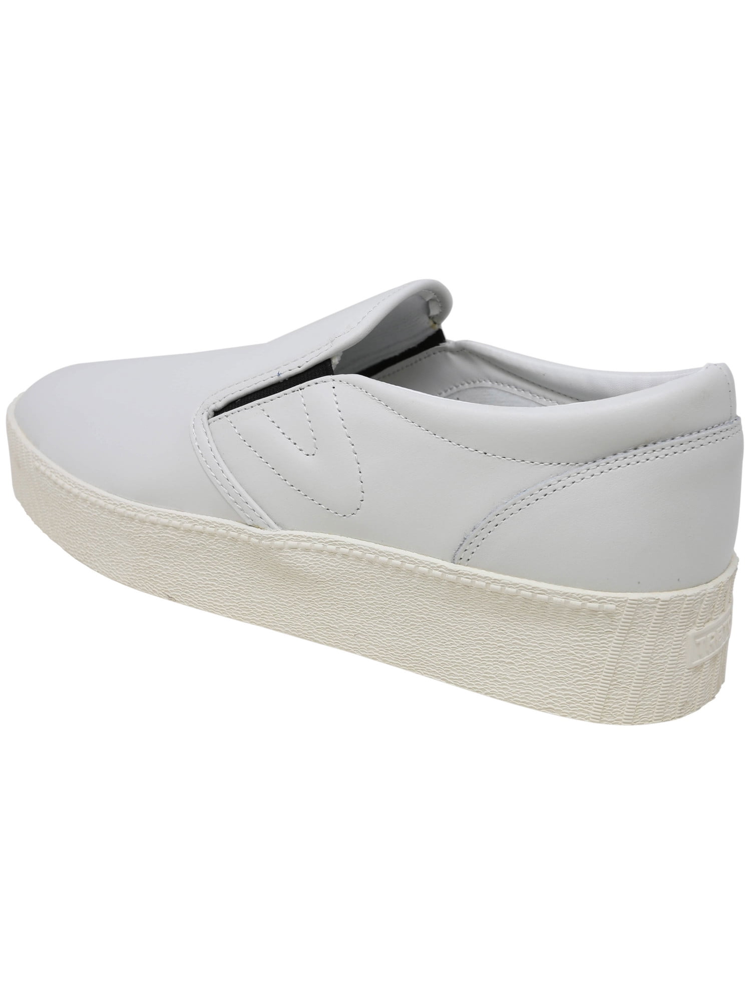 Tretorn Women's Bella 2 Leather Vintage White / Black AnkleHigh Slip