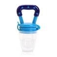 thumbnail image 1 of Bolsa de silicona para morder para bebés, bolsa de frutas y verduras, bolsa de red para morder para bebés, bolsa de red de silicona para suplementos alimenticios para molares, bolsa de red para, 1 of 1