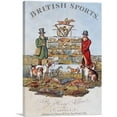 thumbnail image 1 of ARTCANVAS The National Sports Of Great Britain Canvas Art Print by Henry Thomas Alken - Size: 12" x 8" (0.75" Deep), 1 of 9