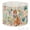 Color 1, variant on Boho Drum Lampshades 13"x13"x10" Whimsical Tiger Tropical Florals Rainbow Accents Vibrant Light Shade for Table Lamps Floor Lamp Shades Replacement Assembly Required