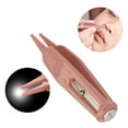 thumbnail image 3 of Tweezer De Limpieza LED, Material Premium, Diseño Antideligüario, Liso Y Sin Rebabas, Multipropósito, Práctico Y Conveniente, Para Orejas, Nariz, Ombligo, Manchas De Los Ojos,, 3 of 7