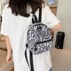 thumbnail image 5 of Moda Mujer Patrón Animal Impresión Mochila Casual Pequeños Bolsos (A) Tmvgtek Para estrenar, 5 of 9