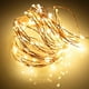 thumbnail image 2 of Anillo de luz LED con caja de batería, 2 m, 20 luces, luz de estrella, cable de cobre, luz de estrella, 10 m, 100 luces, 3 pilas AA estándar, blanco cálido, 2 of 5