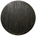 thumbnail image 2 of Round Dining Table with Pedestal Base Antique Black, 2 of 4