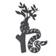 thumbnail image 4 of Decoración De Pared De Metal De Serpiente, Decoración De Arte De Pared De Metal Resistente, Versátil Y Fácil De Colgar Para Lugar De Trabajo, 4 of 7