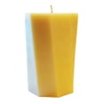 thumbnail image 4 of Beeswax Octagonal Pillar Candle, 4 of 5