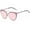 86017 Pink Mirror, variant on Womens Cat Eye Sunglasses Pink Metal Frame Ladies Mirrored Sun Glasses