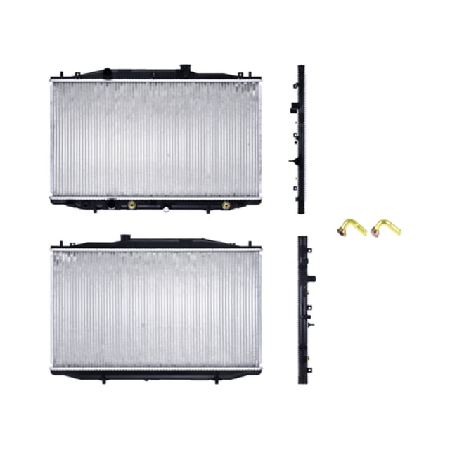 Radiador De Agua Accord 2003 A 2004 Honda L4 2.4L Aut Soldado Polar .