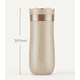 thumbnail image 3 of Prensa francesa de café portátil de acero inoxidable 304 de gran capacidad con separación de agua y té, 3 of 8