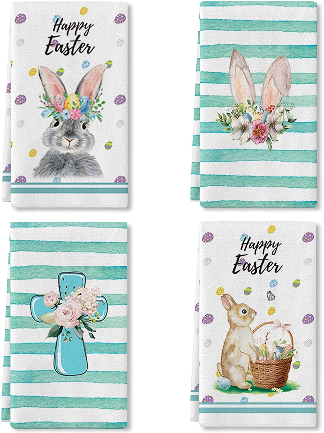 Farmhouse towels, Easter Bunny Towel, Kitchen Towels, Flour Sack Towel –  Julie Butler Creations