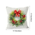 thumbnail image 3 of Christmas Pillow Cover Holiday Decoration Sofa Decoration Linen Pillow Home Sofa Holiday Decoration Pillow Cover, 3 of 6
