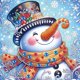 thumbnail image 1 of Kit Con Forma Especial Parcial 5D DIY Muñeco Nieve Invierno 30x30cm, 1 of 9