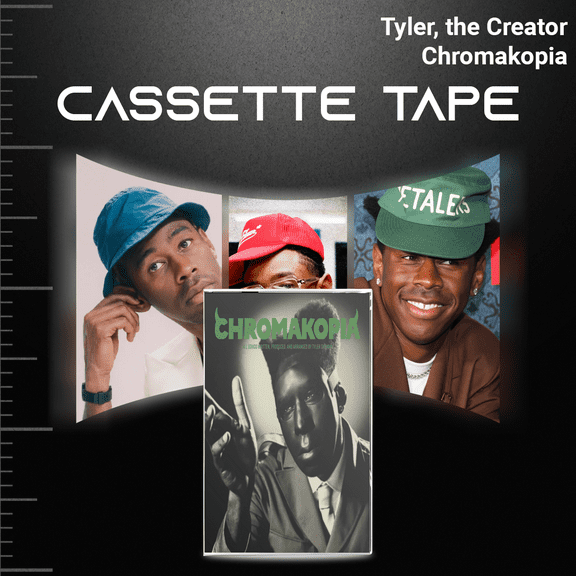 Tyler, The Creator Cassette Tape Collection – Chromakopia Album Fan-made