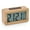 Bamboo-SA, variant on Electime Bamboo Digital Alarm Clock with Smart Sensor Night Light, Month, Date, Temperature and Snooze, Bedside Clock for Kids Adults, Battery Powered