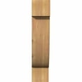 thumbnail image 2 of 6"W x 12"D x 28"H Alpine Rough Sawn Corbel, Western Red Cedar, 2 of 9