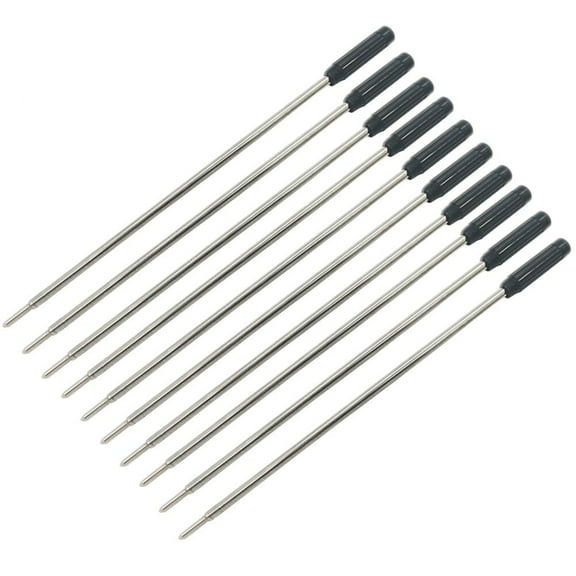 20Pcs Ballpoint Pen Refills for Cross Pens Fine Point Pen Refill - Black Ink