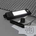 thumbnail image 3 of EeaseMX Luces solares para exteriores, 60 LED, impermeables, lámpara de pared, decorativas, para jardín, pasillo, camino, color negro, 3 of 7