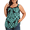 F Black Green, variant on Plus Size Tank Tops for Women Loose Fit Lace Sleeveless Women's Summer Tanks Black 3X