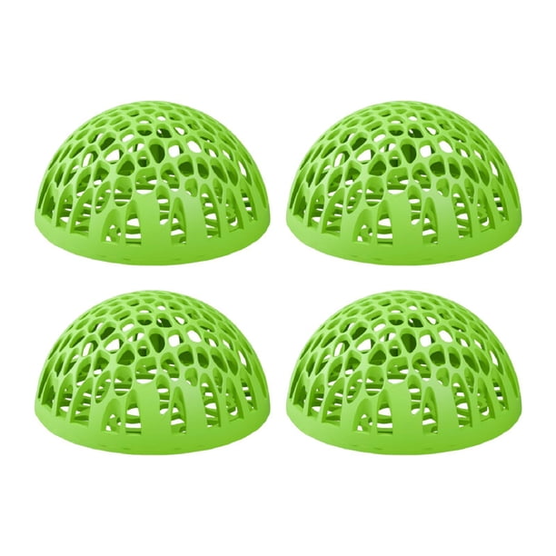 4 piezas de cuevas para esconderse, decoraciones para cuevas, suministros para cría y desove. Verde