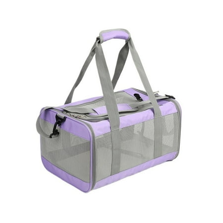 FL Portable Mesh Shoulder Bag For Pets Cat Carrier Bags Outgoing Travel Pets Handbag Transport Bag Breathable Outdoor Cat Tote