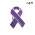 thumbnail image 2 of Official Gold Plated Health Education Ribbon Awareness Lapel Pin Badge for Campaign Support and Events 100PCS, 2 of 4