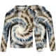 thumbnail image 3 of Sudadera informal con estampado de degradado y media cremallera para hombre Pompotops  oipoqjl52292, 3 of 5