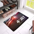 thumbnail image 3 of MKHERT July 4th USA Independence Day with American Flag and Fireworks Doormat Rug Home Decor Floor Mat Bath Mat 23.6x15.7 inch, 3 of 3