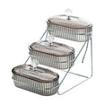 thumbnail image 2 of Elodie Fruit Bowl Decoration with Storage Rack Snacks Plate for Kitchen Banquet Home 3 layer, 2 of 8