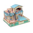 thumbnail image 5 of 3D Jigsaw Puzzle Wooden Craft Kit, Dollhouse Castle Model DIY Building Toys, 5 of 5
