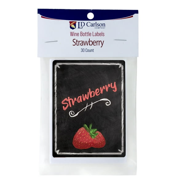 Strawberry Wine Labels 30/Pack Mist Collection