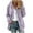 Purple, variant on Meichang Women's Fuzzy Fleece Hoodies Plus Size Jackets Hooded Zip Up Sherpa Coats Solid Cardigan Overcoats Winter Outdoor Warm Jackets with Drawstring