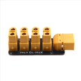thumbnail image 2 of Placa de Distribución de Energía de 200 A, Conector de 4 Canales, Enchufe Macho y Hembra, Placa de Soldadura PCB de 45 X 23 mm para Coche RC., 2 of 5