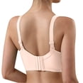thumbnail image 6 of ATENAR Womens Bras,Wireless Bras for Women,Bras for Women,Soft,Stretch Fabric,Solid,Nylon,Pink,4XL(US:16), 6 of 9